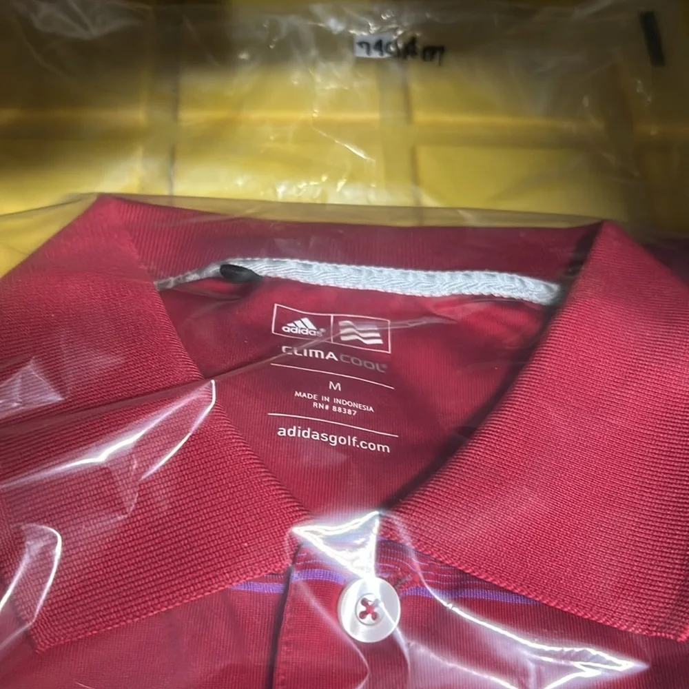 adidas men’s red